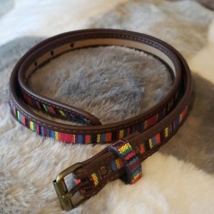 Colorful belt